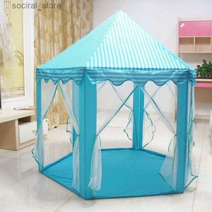 Toy Tents Play Tent Play House Ball Pit Pool Portable Foldable Princess Folding Tent Castle Gifts Toys Tents For Kids Children Girl Baby LJ200923 L240313