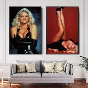 Calligrafia anna nicole smith Modello decorativo su tela Poster Room Bar Cafe Decor Regalo Stampa Art Pitture murali