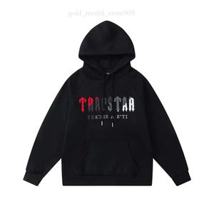 Trapstar Hoodie Men Bluet Tracksuit marka List wydrukowana odzież sportowa mężczyźni ciepłe bluzy z kapturem rozmiar s-xl 716