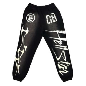 Luxury Pants Mens Designers Pants Men Pantsl Hellstar Studios Red Flare Sweatpants Men jogger mode hip hop casual byxor säljer som heta kakor märke designer våren