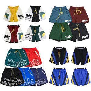 Herrendesigner Schwimmshorts Männer Rhude Jogginghose Shorts Schwimmen Frauen dunkle Paare Joggers Skateboard Hip Hop Beach