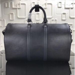 2018New Fashion Men Lomen Travel Bag Duffle Bagショルダーバッグ荷物ハンドバッグ大容量スポーツバッグ45cm L51858295E