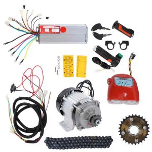 Schroevendraaiers 48v 800w Kit di conversione motore elettrico brushless Triciclo Scooterdiy Controller motore a corrente continua Manubrio Kit di rimontaggio acceleratore Universale