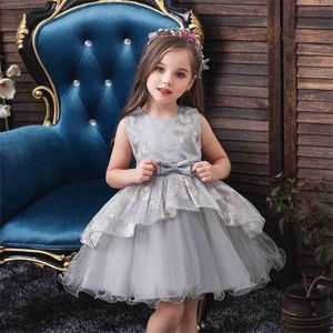 Mädchenkleider, Baby-Prinzessinnenkleid für Weihnachten, Kleider für Party, Kinder, elegante Stickerei-Kleider ldd240313