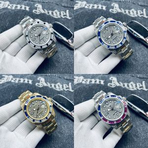Montre de Luxe Designer Watch Clock Calendar Luminous Diamond Watch 자동 기계 운동 Sapphire Glass 도금 금 시계 방수 SB071 C4