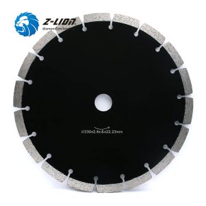 Parts Zlion 9 Inch 230mm Diamond Saw Blade Dry Cutting Disc for Marble Granite Concrete