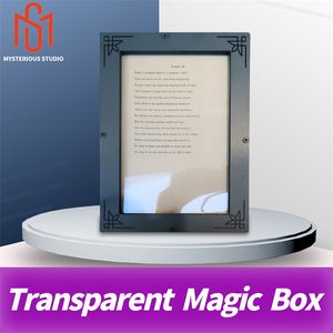 Mysterious Studio Secret Room Escape Game Mechanism Props Electronic Puzzle Magic Stickers Transparent Film Magic Photo Frame