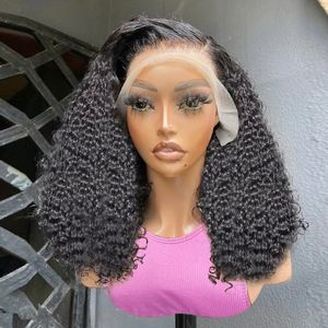 Short Bob Curly Lace Front Human Hair Wigs Loose Deep Wave 5x5 Glueless Ready To Wear Transparent 13x6 HD Water Wave Frontal Wig