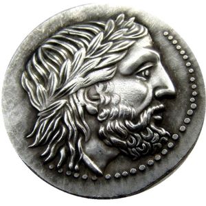 G11Rare Ancient Coin Silver Plated Copy Coin Brass Craft Ornaments Nice Quality Retail hela 343W