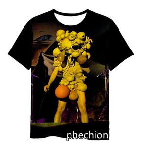 Neue Mode Männer/Frauen Genesis Band 3D Print Kurzarm T-Shirt Lässige Hip Hop Sommer T Shirt Tops DX014