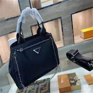 2021 box bag luxury designer handbag shoulder bags handbags waterproof fabric and electroplated hardware clear lines stylish319z