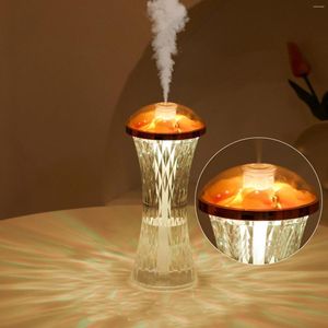 Table Lamps Valentine's Day Gift Crystal Ambient Light High Capacity Humidifier Colorful Breathing Gradient For Desktop Decorations