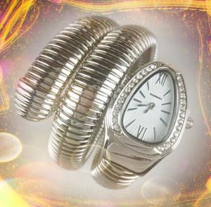 Amanti del lusso orologi al quarzo da donna oro argento ape serpente diamanti anello orologio semplice cinturino in acciaio inossidabile braccialetto orologio da donna accessori prima stella regali