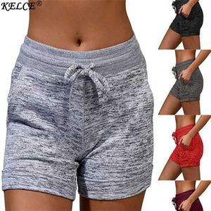 شورتات المرأة 2023 الجديدة الصيفية الأوروبية على الطراز الأوروبي شورتات Fe High Weist Pants Ladies Casual Fitness Sports Shorts بالإضافة إلى حجم 5xll24313