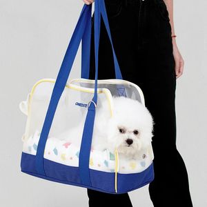 Onecute Pet Small Dog Cat Portable Breattable Bag Cat Dog Bags Comfort Pet Carrying Bag Pet Ryggsäckar Hundväska Hundväska 240307