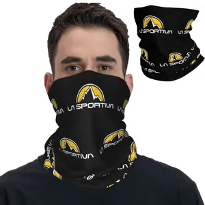 Lenços aventura la sportiva bandana pescoço capa impressa balaclavas máscara cachecol multifuncional ciclismo para homens mulheres adultos à prova de vento