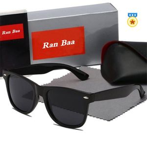 Designer-Sonnenbrille für Herren, klassische Marke, Retro-Sonnenbrille für Damen, Brillenband, Metallrahmen, Damen, mit Box