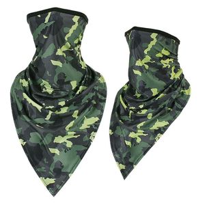 Summer cienki oddychający miękki szalik szyja chusta bandana maska ​​okładka rowerowa rurka rurka głowa tarcza przeciwsłoneczna opaska na głowę mężczyzn Kobiety 228D