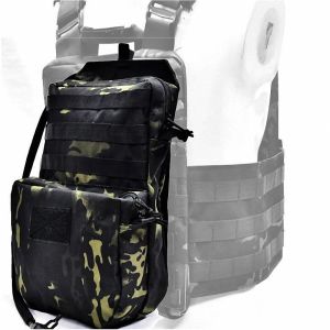 Capas colete tático molle saco ao ar livre multifuncional militar do exército assalto combate mochila saco de armazenamento de artigos diversos saco de carga acampamento