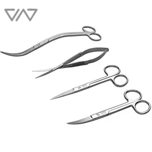 Tools VIV Aquatic Stainless Steel Plant Scissors Cleaning Tool ADA Quality Aquarium aquatic tools
