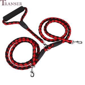 Transer Pet Dog Supplies Nylon Double Leashes Strong Dog Leash For Large Small Dogs Outdoor Walking 80301 1020281t