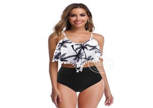 Designer Nappa Costumi da bagno donna Sexy Leopard Push Up Bikini Set Costume da bagno a vita alta Costume da bagno floreale Costumi da bagno estivi Bea4752787