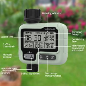 Timers Large Screen Garden Water Timer Watering Timer Irrigation Controller Digital Programmable Faucet Timer Controller System