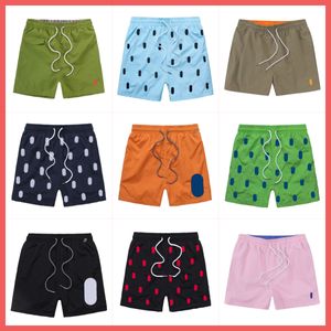 T-shirt da uomo Pantaloncini da uomo Designer Estate Swim Ralphs War Horse Ricamo Spiaggia traspirante Laurens Polo corta Quick Dry Surf Tessuto a rete Corto 99