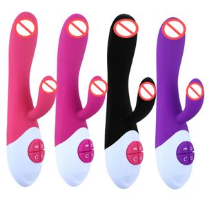 Wieloczynnik Gspot Rabbit Vibrator Sex Toys for Women Symulacja Dildo Kobieta Masturbator Magic Wand Massager Products3213370