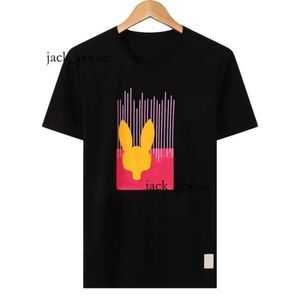 Physcho Bunny T Shirt Mens Womens Rabbit Men Shirt Fashion Designer Tshirtカップル半袖男性