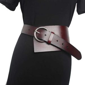 Belts Wide Belts Women Luxury Genuine Leather Waist Belt cummerbund Belts Decorate waistband ldd240313