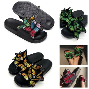 Designer Mens Women Sandal Fashion Luxury Diamonds Slipper Ladies Beachs Sandal Party Weddings Flats Tistrar Skor GAI-storlekar 36-41