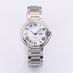 Damenuhr, Designer-Armbanduhr mit blauem Ballon, vergoldet, 904L, Edelstahlarmband, hochwertige Uhr, Kalender, Saphirglas, Luxusuhr, Montre Luxe SB065 C4