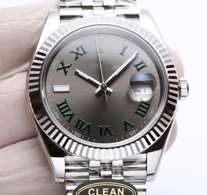 NOWOŚĆ MRES Designer Clean Factory Watch 41/36 mm ze stali nierdzewnej Wysokiej klasy 3235 Mechaniczny zegarek Super jasny szafir szklany Wodoodporny luksusowy zegarek biżuterii z pudełkiem