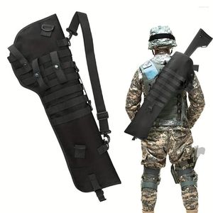 Sacos de armazenamento 2024 Tactical Rifle Sgun Scabbard Case Ombro Carry Bag Hunting Gun Coldre Militar Exército Mochila