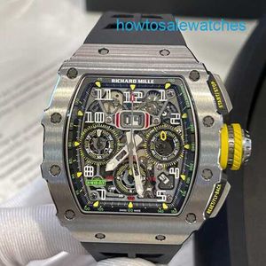 Exciting Wrist Watch Exclusive Wristwatches RM Watch RM11-03 Watch Men's Series RM1103 Titanium Alloy Time Bucket Type Automatic Chaining Wristwatch