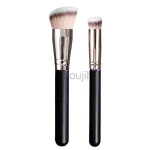 Pincéis de maquiagem 1 pc cabo de madeira pincéis de maquiagem conjunto high-end corretivo contorno mistura profissional beleza escova cosmética fosco ldd240313