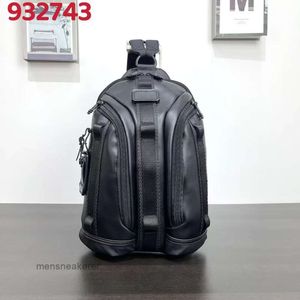 Backpack Backpack Backpack Casual Tumiis Mens Business 932743 Viagem Couro Multifuncional de Grande Capacidade Homem Ja4r