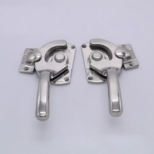 stainless steel zer handle oven door hinge Cold storage Industrial truck latch hardware pull cabinet closed tightly knob part296L