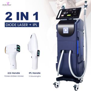 Laser a diodi 808nm IPL OPT Ringiovanimento fotonico della pelle Depilazione Rimozione pigmentazione Lentiggini Rimuovi pelle tenera Rimozione vascolare Depilazione laser Permanente