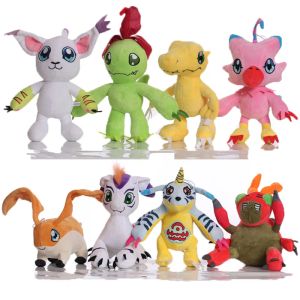 Cute cartoon digital baby doll big adventure digital animal plush toy anime gift children's toy