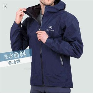 Brand Arc''terys Men's Jacket Designer Coats Hoodies Jacket Rushsuit Zeta Men's Outdoor Sports Waterproof Breathable Hard Shell Coat New V1V9 S38W