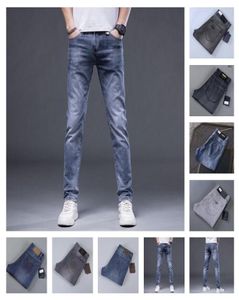 2022 BLM Mens Designer Jeans Distressed Strappato Biker Slim Fit Motociclisti Denim Per Uomo Moda Mans Pantaloni neri versare homm3290818