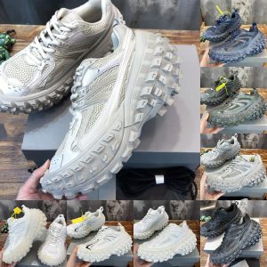 Defender Sneakers Buty Summer 22 Kobiety mężczyzn opon guma tata Chunky Sneaker Casual Fashion Mesh i nylonowe buty