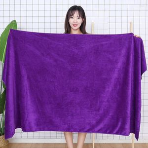 Towel Water Absorption Soft Beauty Salon Gym Bed Sheet Quick-dry Home El Large Size Massage Beach Bath Microfiber Fiber