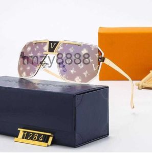 Blomslins solglasögon med brevdesigner märke solglasögon kvinnor män unisex resande solglasögon svart grå strand adumbral 2023 b7cn