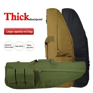 Bags 70cm / 98cm / 118cm Tactical Gun Bag Heavy Duty Rifle Shotgun Carry Case Outdoor Hunting Gun Shoulder Bag CS Rifle Gun Holster