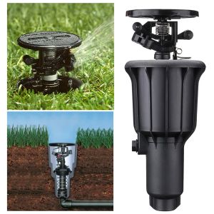 Sprinklers highquality Rotor Sprinkler Buried Rotor Sprinkler for Yard Garden Lawn Nozzle Irrigation Watering System Plastic Sprinklers