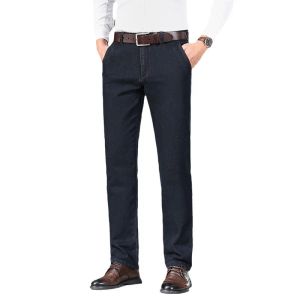 Herbst High-End-Denim-Herren-Lose Frühlings- und Herbsthosen hoher Taille Hose Casos