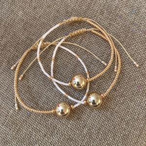 チャームブレスレットgo2boho miyuki dainty braceletギフト2024ゴールドメッキビーズデザイナージュエリーbijoux pulseras femme